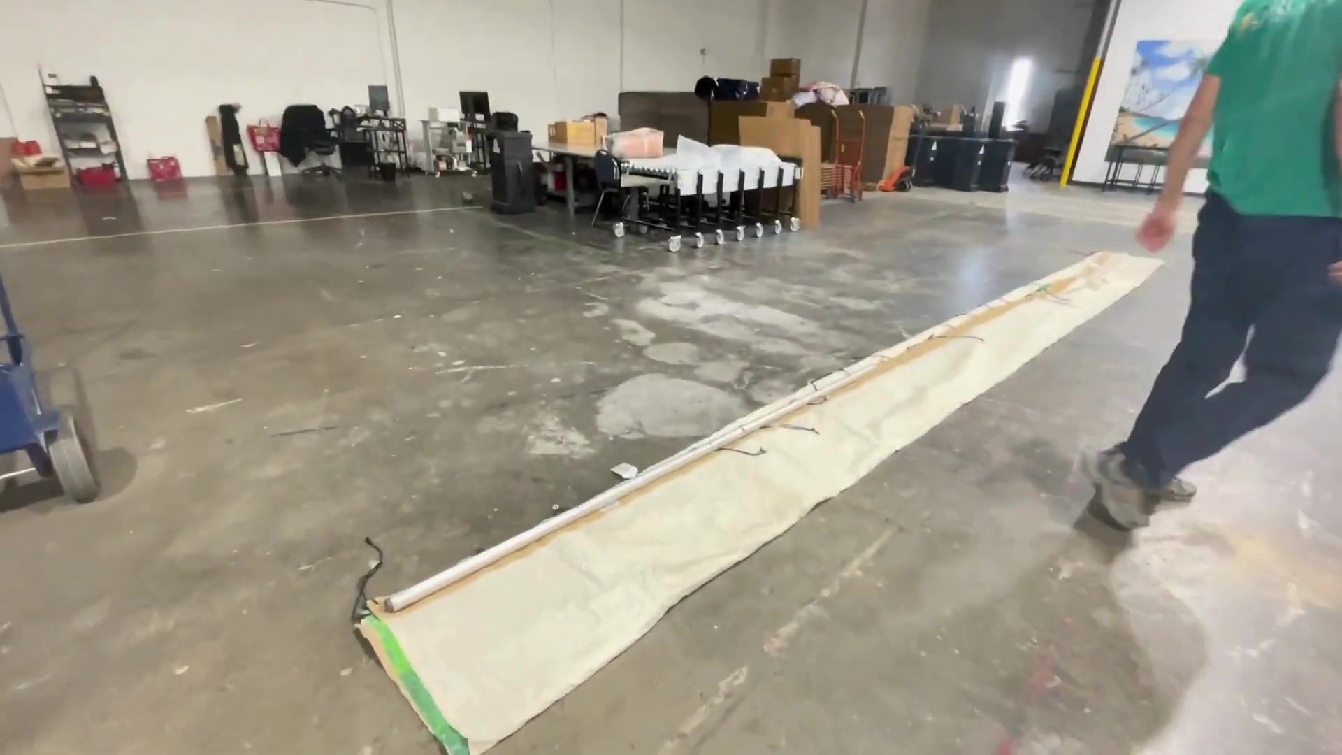 1. Step 1. Lay out the Backdrop