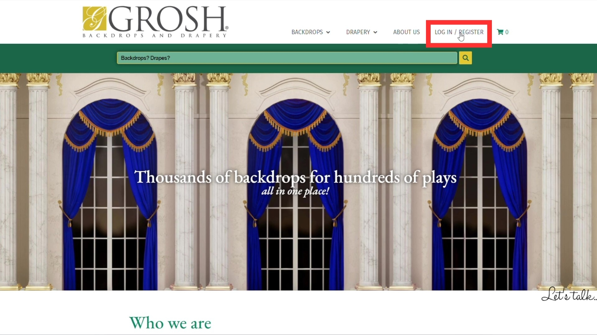1.1. Log In to Your Grosh Account