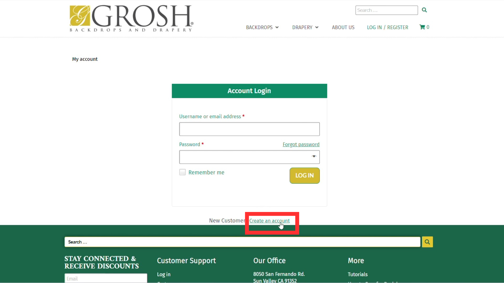 1.2. Create an Account