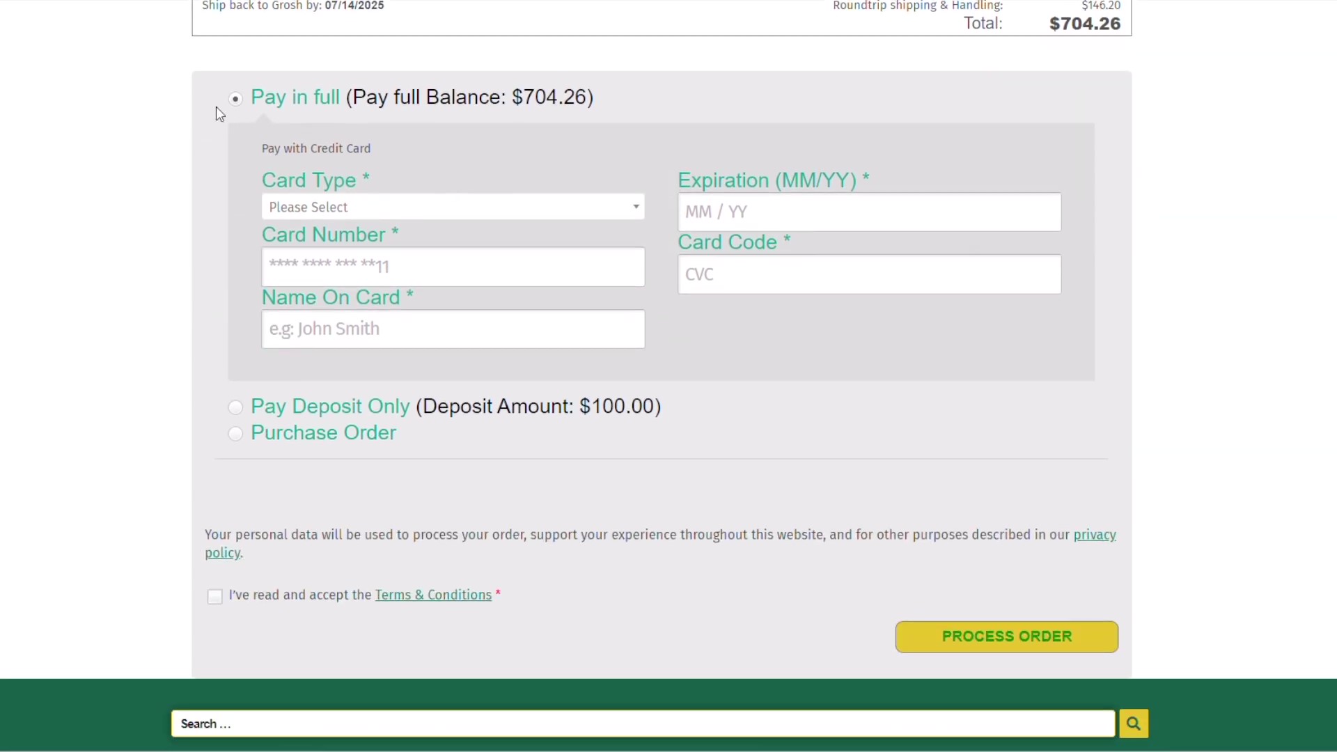 11.2. Continue to Payment