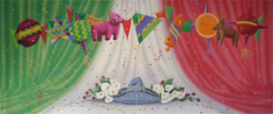 Fiesta Celebration Backdrop