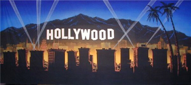 Hollywood backdrop S2163