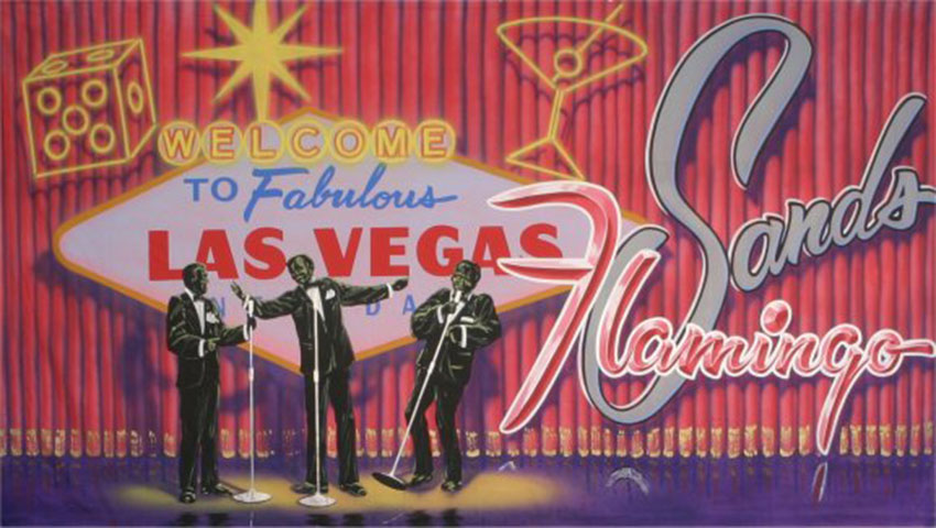 Las Vegas Rat Pack Backdrop - Grosh Backdrops