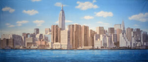 New York Skyline Backdrop