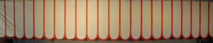 Circus Striped Border Backdrop