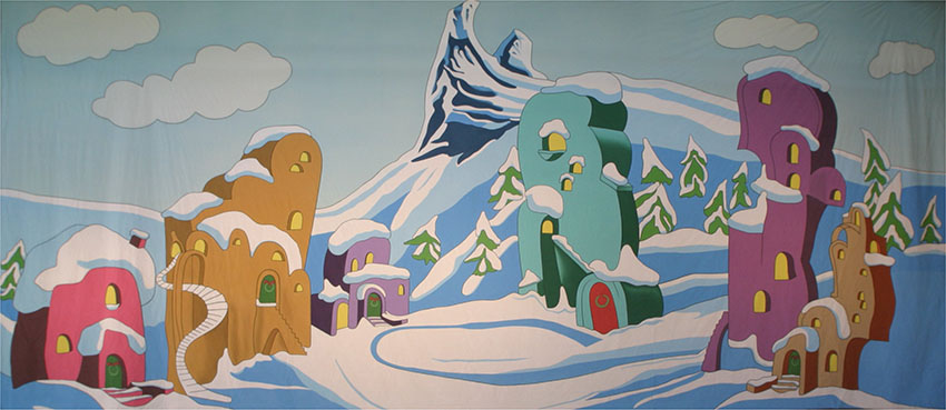 Whoville Musical Backdrops | Grosh