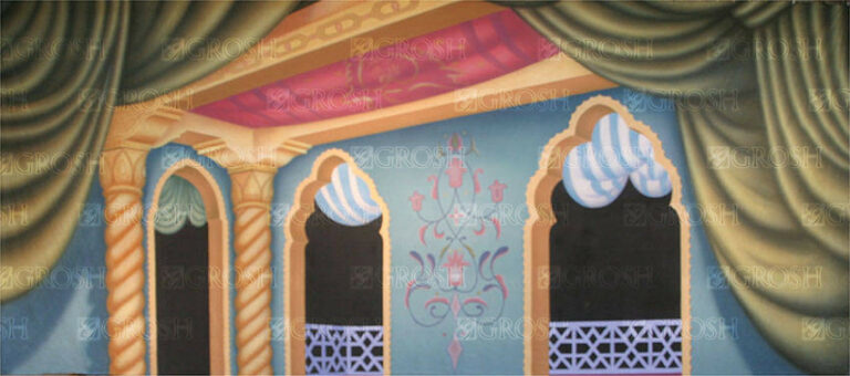 Arabian Palace Interior backdrop ES7473