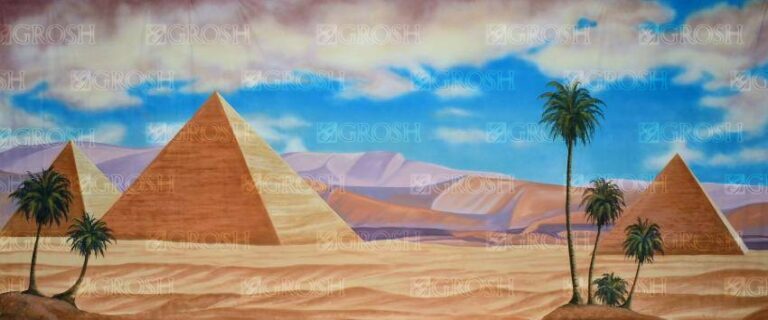 Egyptian Landscape backdrop ES7884