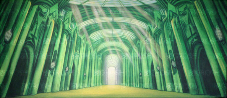 Emerald City Interior backdrop ES7775
