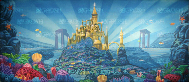 Undersea Castle backdrop ES77531