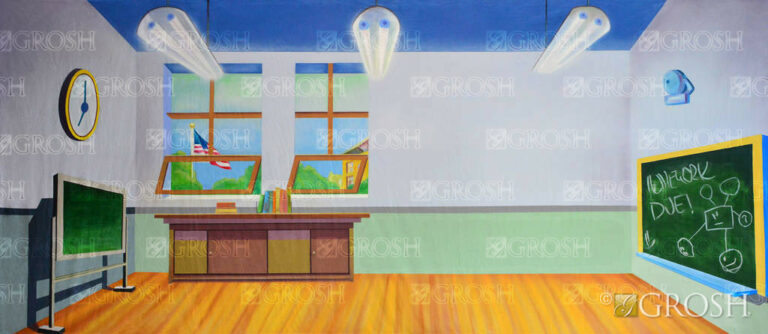 Classroom backdrop ES8050