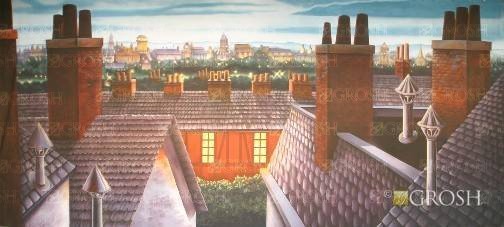 London Rooftops Backdrop
