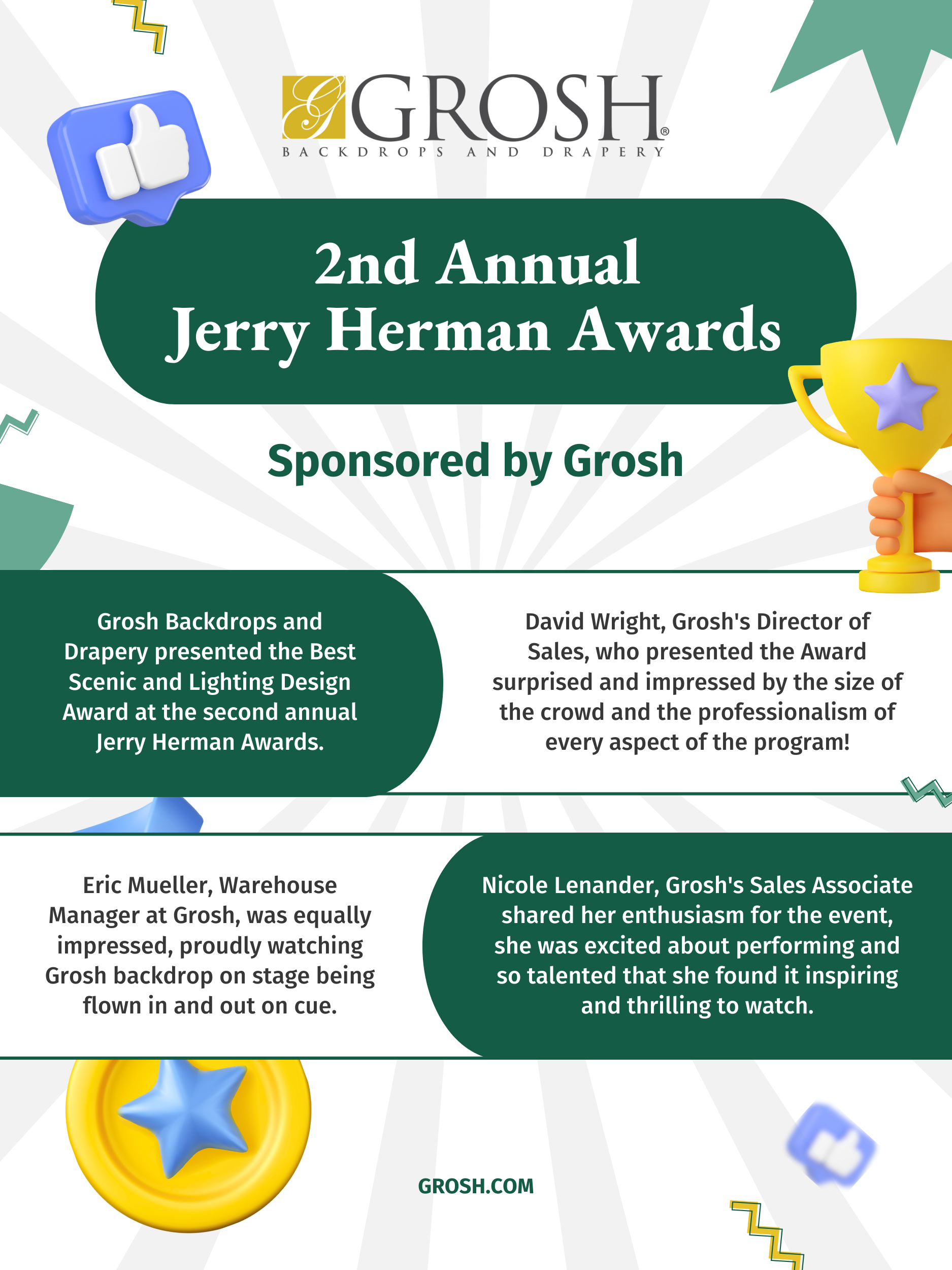 2nd Annual Jerry Herman Awards Sponsored by Grosh 1