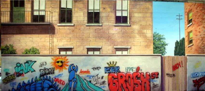 Graffiti Wall Backdrop