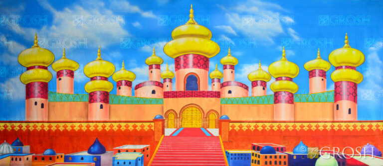 Arabian Palace Exterior backdrop S35461 2