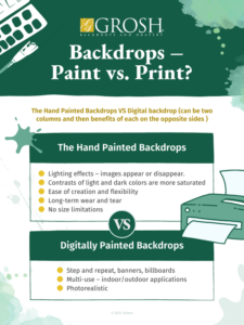 Backdrops – Paint vs. Print 1