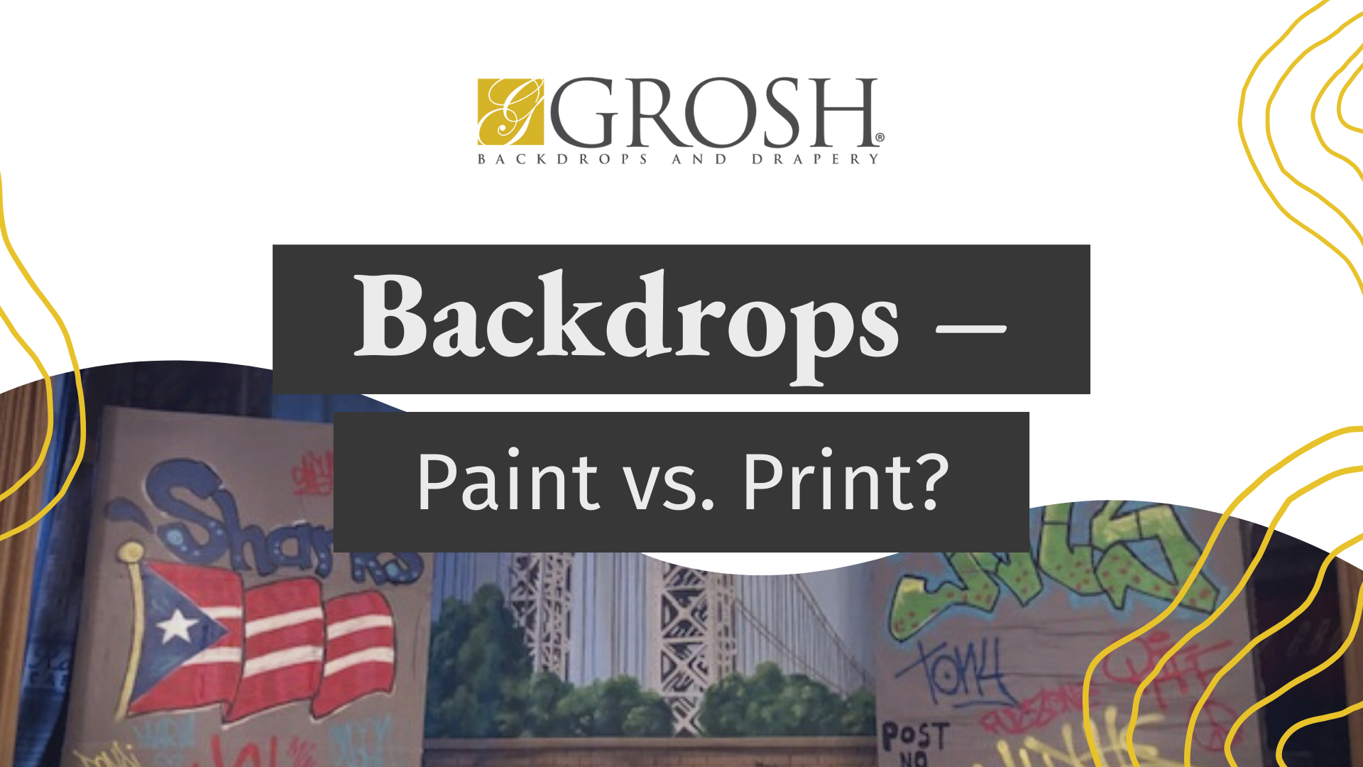 Backdrops – Paint vs. Print