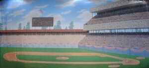 Baseball Stadium 1 Backdrop