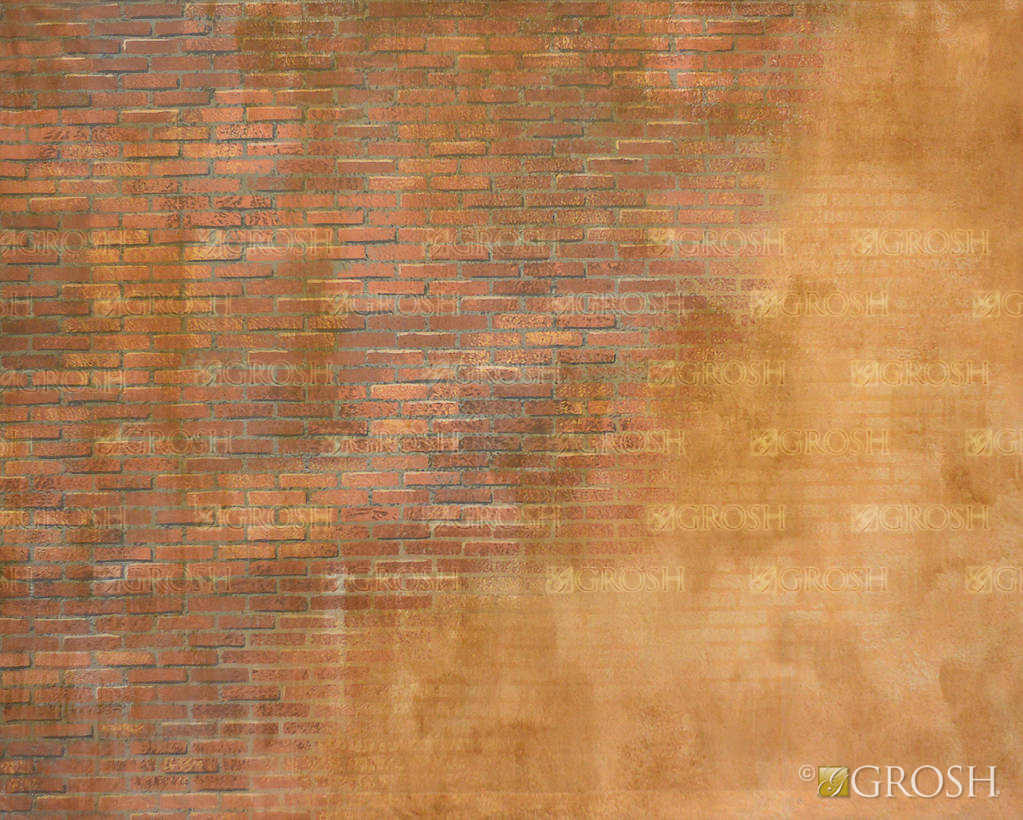 Brick Building Leg Set Backdrop