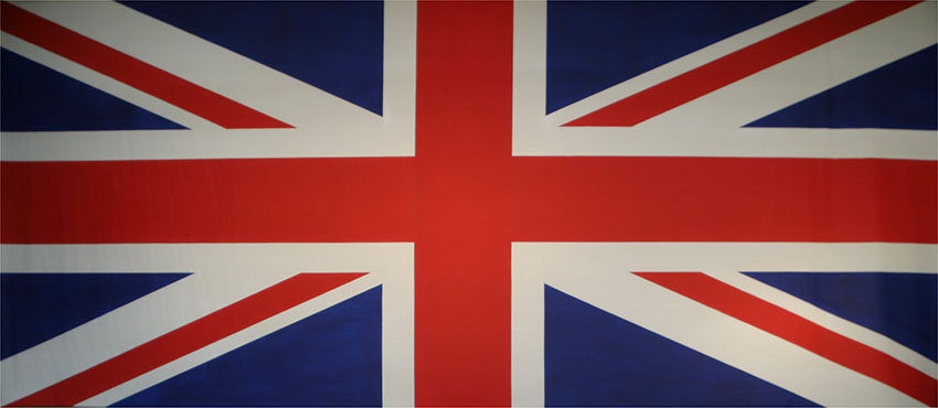British Flag Backdrop