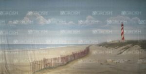Sandy Beach Backdrop