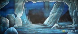 Blue Cave Backdrop