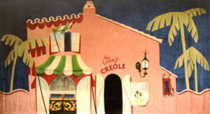 Chez Creole Cafe Backdrop