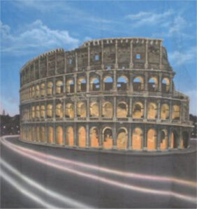 Roman Coliseum Backdrop