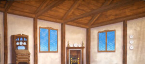 Cottage Interior Backdrop