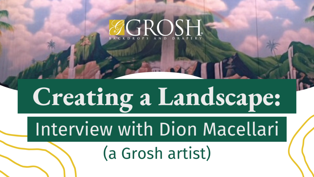 Creating a Landscape Interview with Dion Macellari a Grosh artist