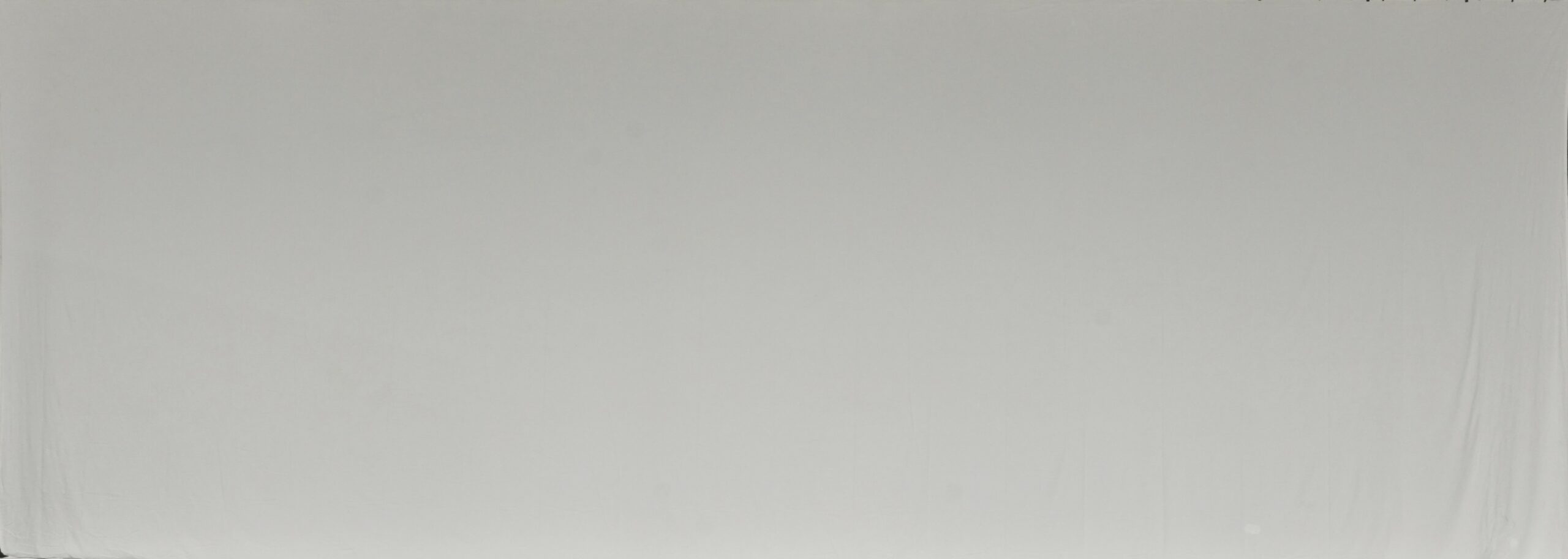 White Seamless Muslin Cyclorama Backdrop