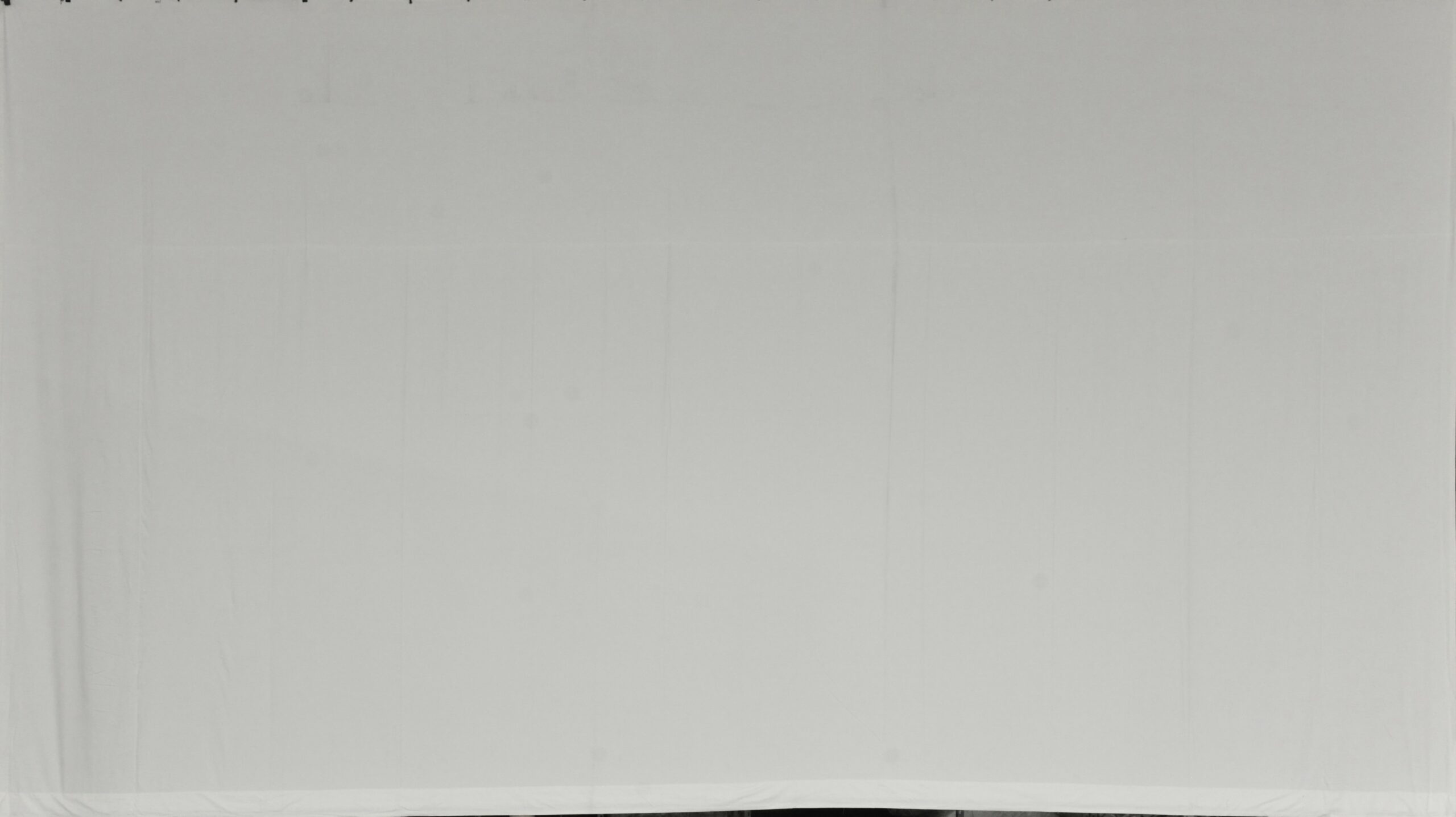 White Seamless Muslin Cyclorama Backdrop