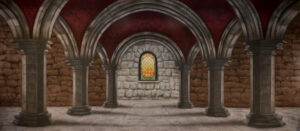 Dark Castle Interior Backdrop