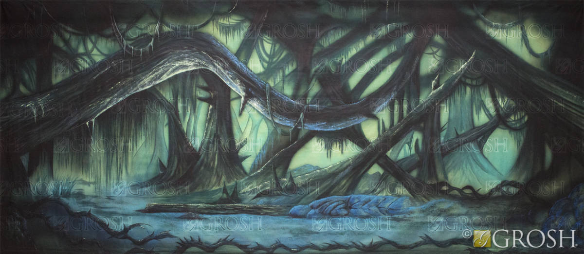 Dark Forest backdrop ES8101 1