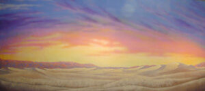 Desert Sunset Backdrop