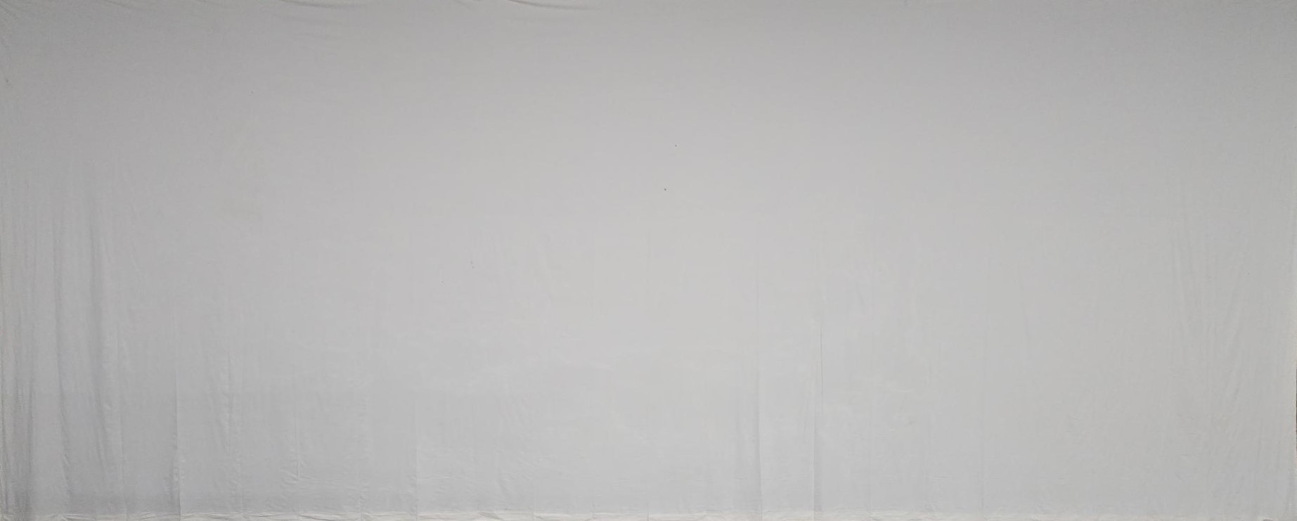 White Seamless Muslin Cyclorama Backdrop