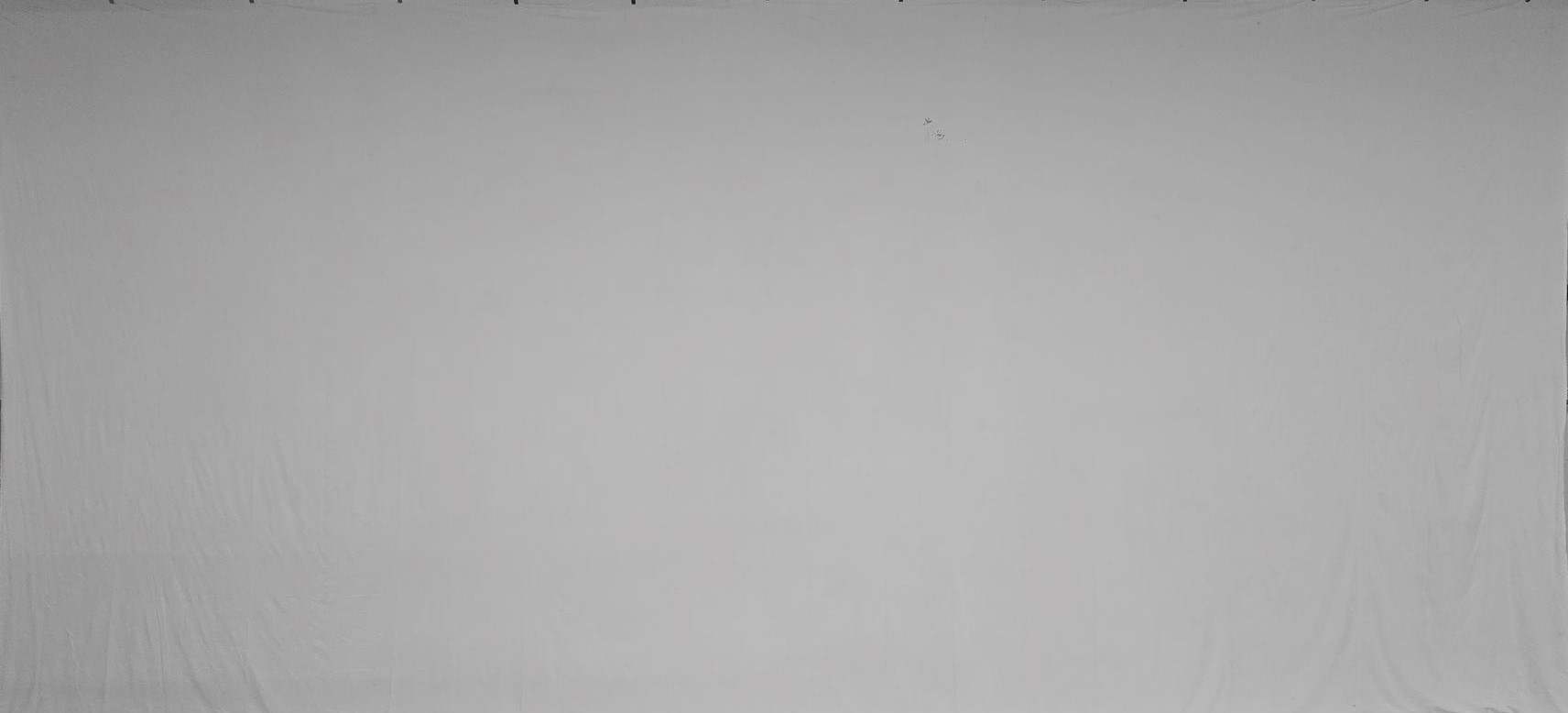 White Seamless Muslin Cyclorama Backdrop
