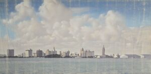 Miami Skyline Backdrop