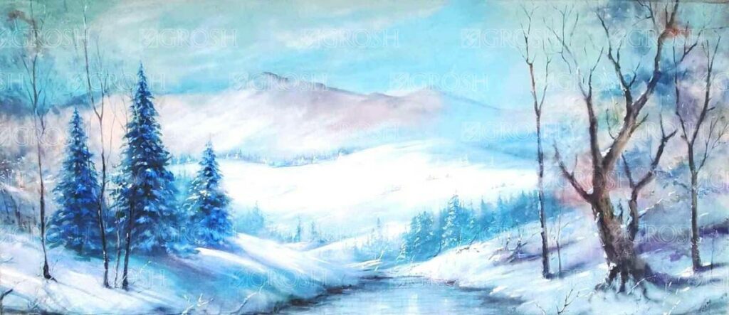 Stylized Snow Landscape