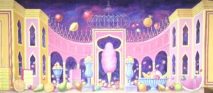 Fruit Land of the Sweets Backdrop