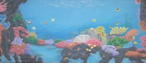 Colorful Undersea Coral Backdrop