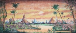 Prehistoric Landscape Backdrop