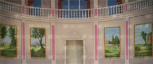 Palace Interior with Cut Door 2 Backdrop