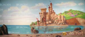 Mermaid Beach Castle Backdrop