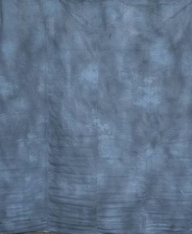 Blue Mottled Photobacking Backdrop