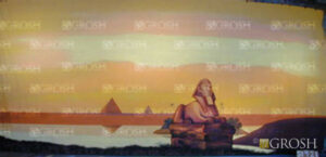 Sunset Egyptian Landscape Backdrop