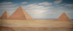 Daytime Egyptian Landscape Backdrop
