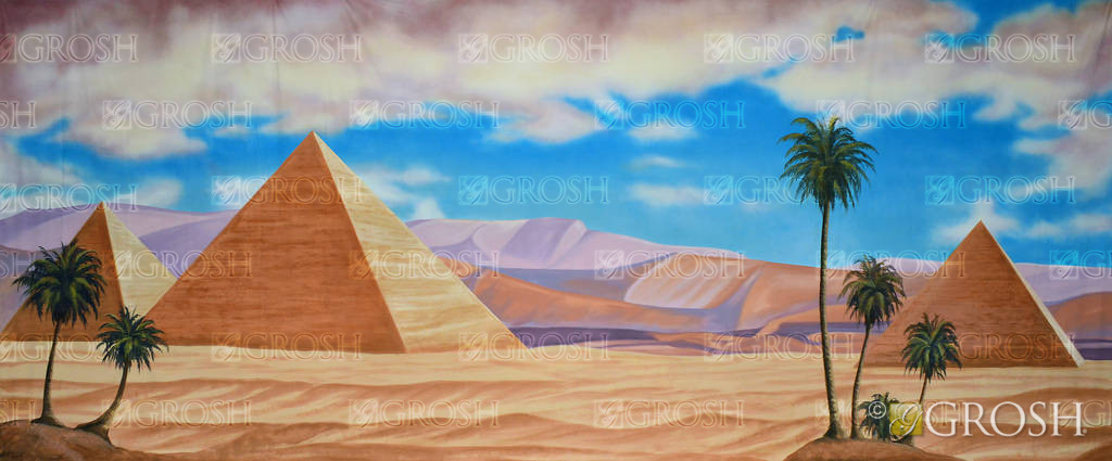 Egyptian Pyramid Landscape
