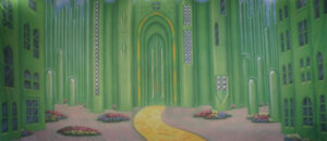 Emerald City Grand Entrance Backdrop