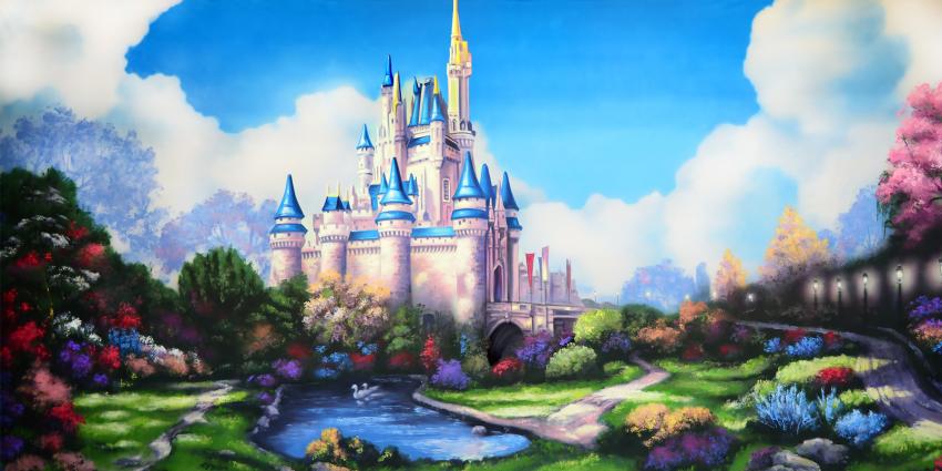 Fairytale Castle backdrop S3477 1